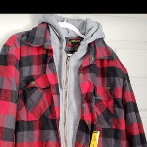 Men"s Flannel Hoodie